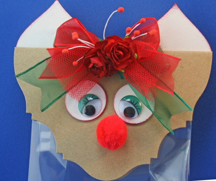 Rudolph the Red Nose Reindeer's Wife Treat Bags reindeer gifts for christmas