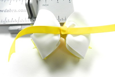  How to make ribbon Bow