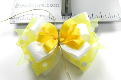 Ribbon Bow making Tutorial