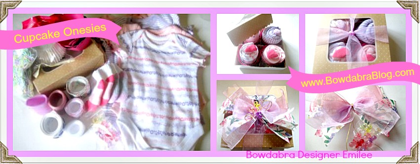 Baby Shower Gifts: Cupcake Onesies fb
