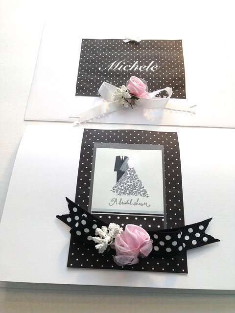Elegant Bridal Shower Card Tutorial