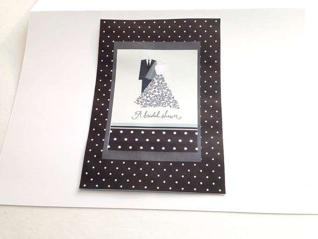 Elegant Bridal Shower Card Tutorial