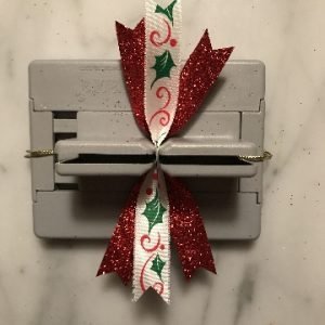 Glitter and Pattern Ribbon Tails in Mini Bowdabra