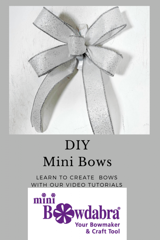How to make mini bow