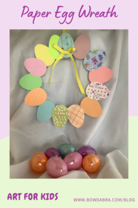 Paper Egg Wreath