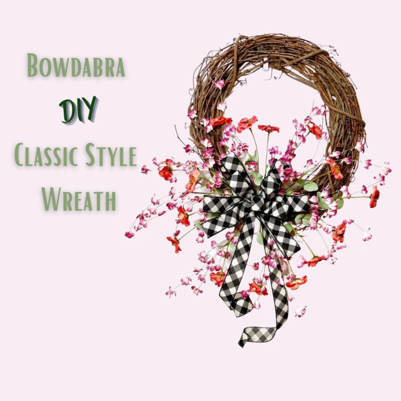 DIY Bow Wreath