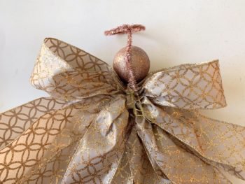 Back of Ribbon Angel Bow