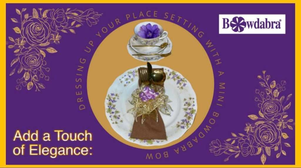Video DIY: Learn how to make elegant place settings guaranteed to wow your guests?