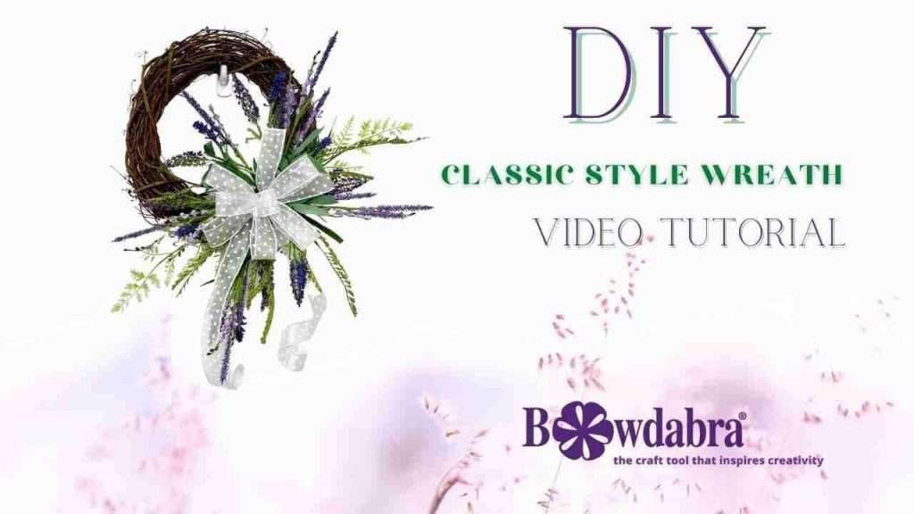 Wow! Watch this Bowdabra special DIY video how to make an absolutely gorgeous wreath