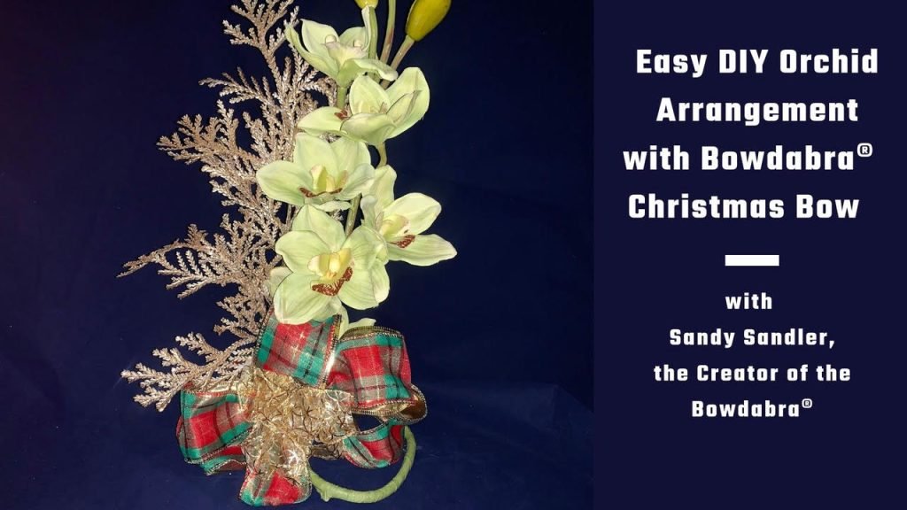 How To Make the Best Christmas Orchid Arrangement for Year-Round Use