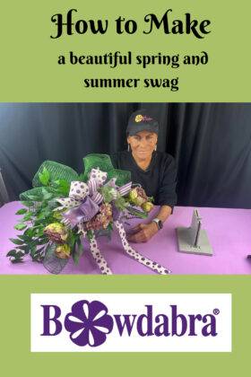 spring and summer swag