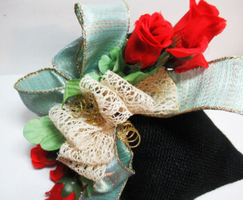 burlap pouch