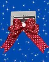 festive hair bow