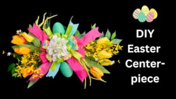 Easter table centerpiece
