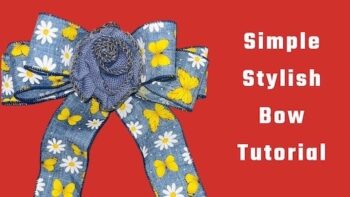 Quick Butterfly Bow