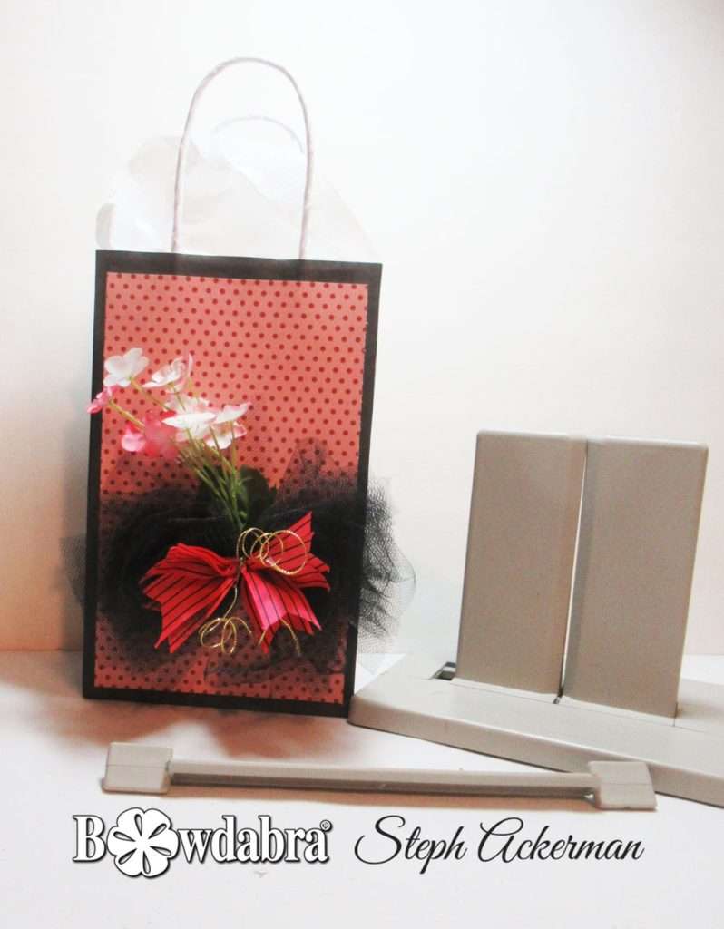 How to make a beautiful floral gift bag