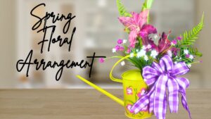 Video DIY – how to make the best spring floral arrangement