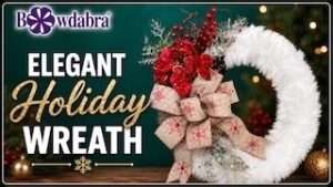 It’s Christmas in July – Learn how to make an epic holiday wreath