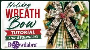 Best Christmas in July How to Video – fantastic multi-use bow