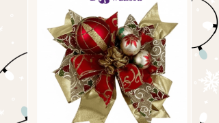 Gift wrap bow