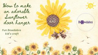 Yellow and Green Floral Watercolor Summer Document A4
