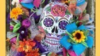 dollar-store-sugar-skull-wreath-2-200x300